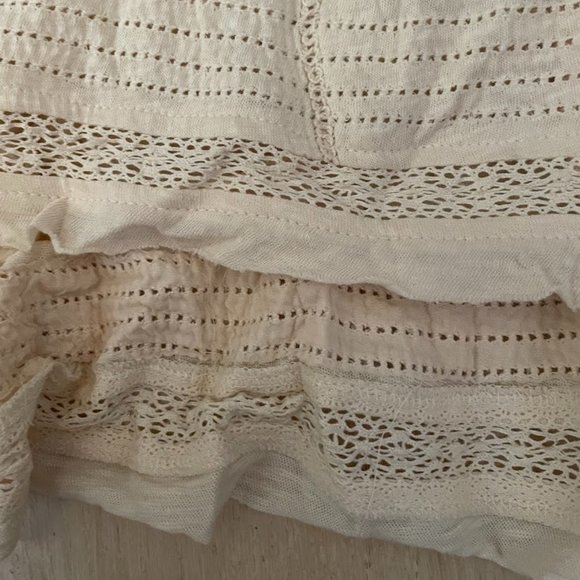 NWT Free People Fast Times Cold Shoulder Blouse size Small - Picture 4 of 8